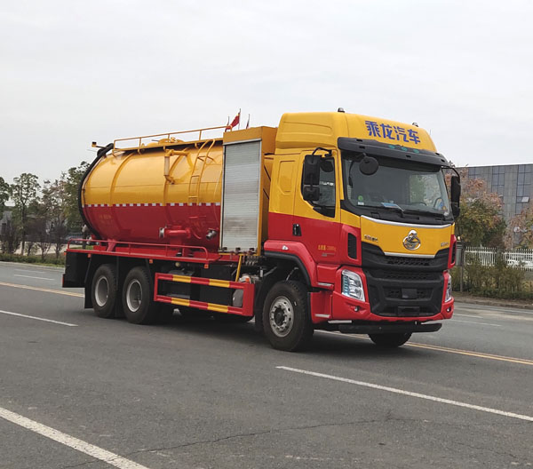程力牌CL5252GQW6CC型清洗吸污车
