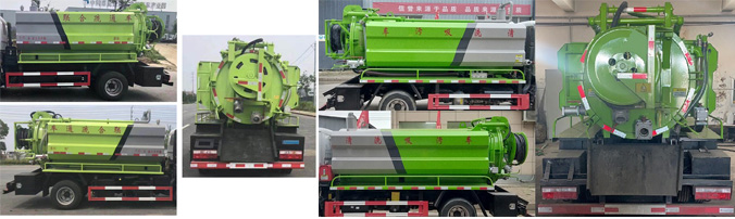 程力威牌CLW5180GQW6CS型清洗吸污车