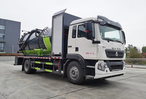 程力威牌CLW5180GQW6CS型清洗吸污车