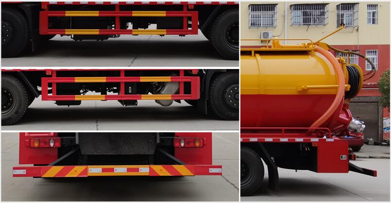 程力威牌CLW5188GQWE6型清洗吸污车