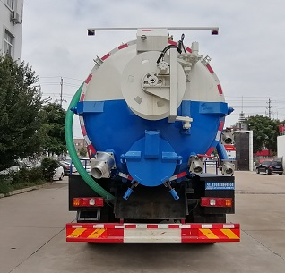 程力威牌CLW5180GQW6DJ型清洗吸污车