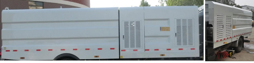 程力威牌CLW5120TSL6SL型扫路车