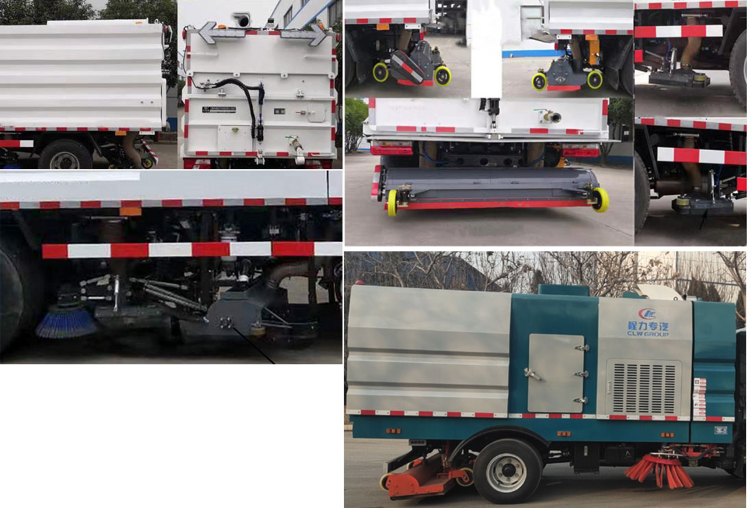 程力威牌CLW5070TXC6SL型吸尘车