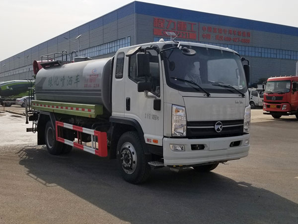 程力威牌CLW5140GPSKZG型绿化喷洒车