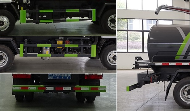 程力威牌CLW5070GXE6XS型吸粪车