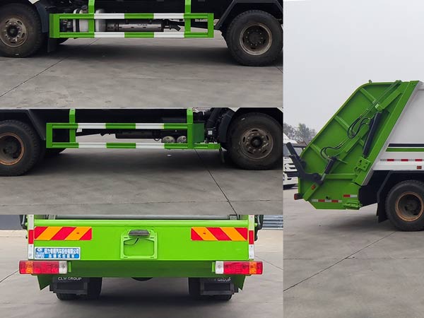 程力威牌CLW5182ZYSC6型压缩式垃圾车