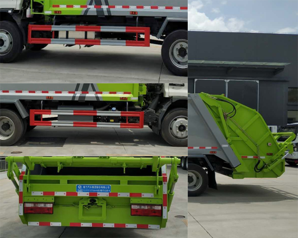 程力牌CL5121ZYS6HQ型压缩式垃圾车