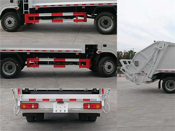 程力威牌CLW5120ZYSE6型压缩式垃圾车