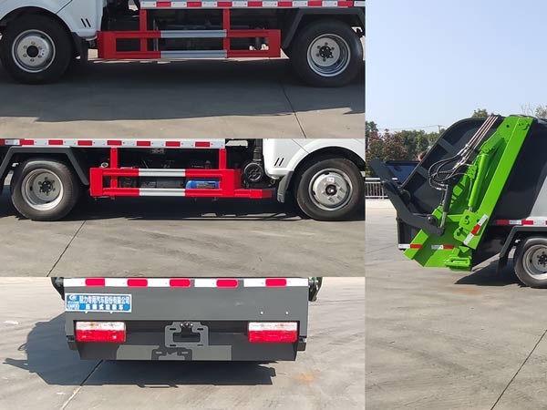 程力威牌CLW5041ZYS6型压缩式垃圾车