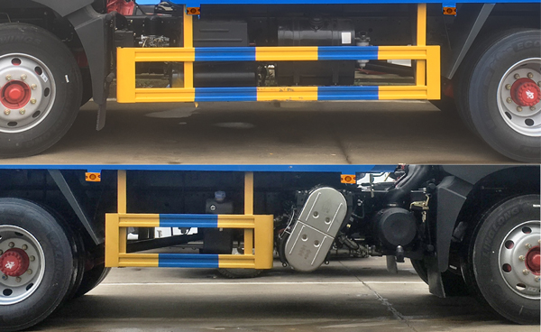 程力威牌CLW5180ZBS6型摆臂式垃圾车