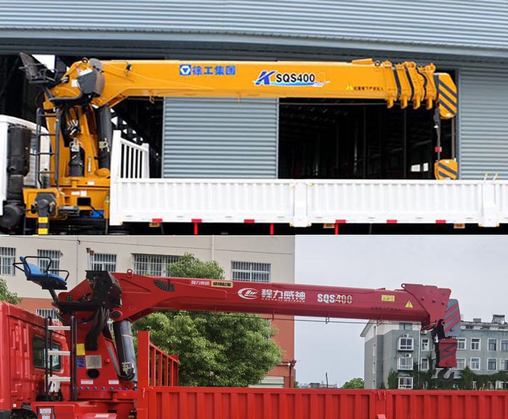 程力威牌CLW5310JSQ6SZ型随车起重运输车
