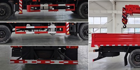 程力威牌CLW5185JSQ6SZ型随车起重运输车