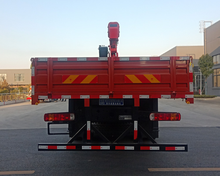 程力牌CL5250JSQ6CG型随车起重运输车