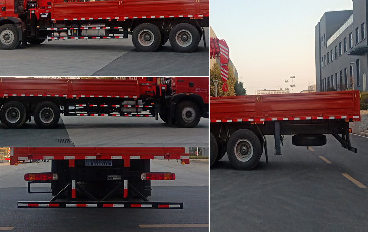 程力牌CL5250JSQ6CG型随车起重运输车