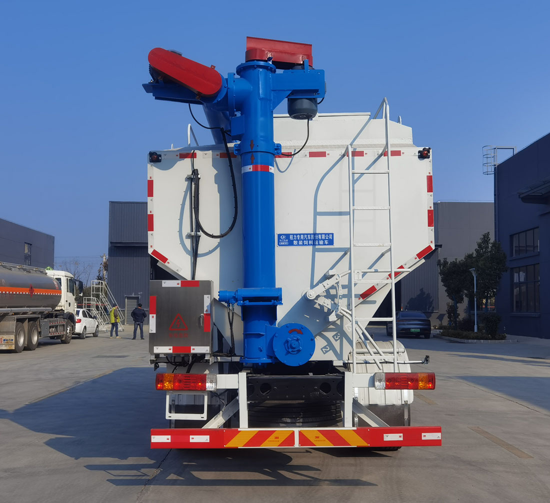 程力威牌CLW5186ZSLC6型散装饲料运输车