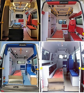 程力威牌CLW5032XJH6CD型救护车